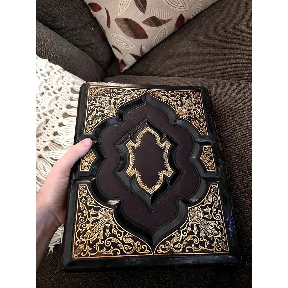 Antique Family Bible with Apocrypha - 1872